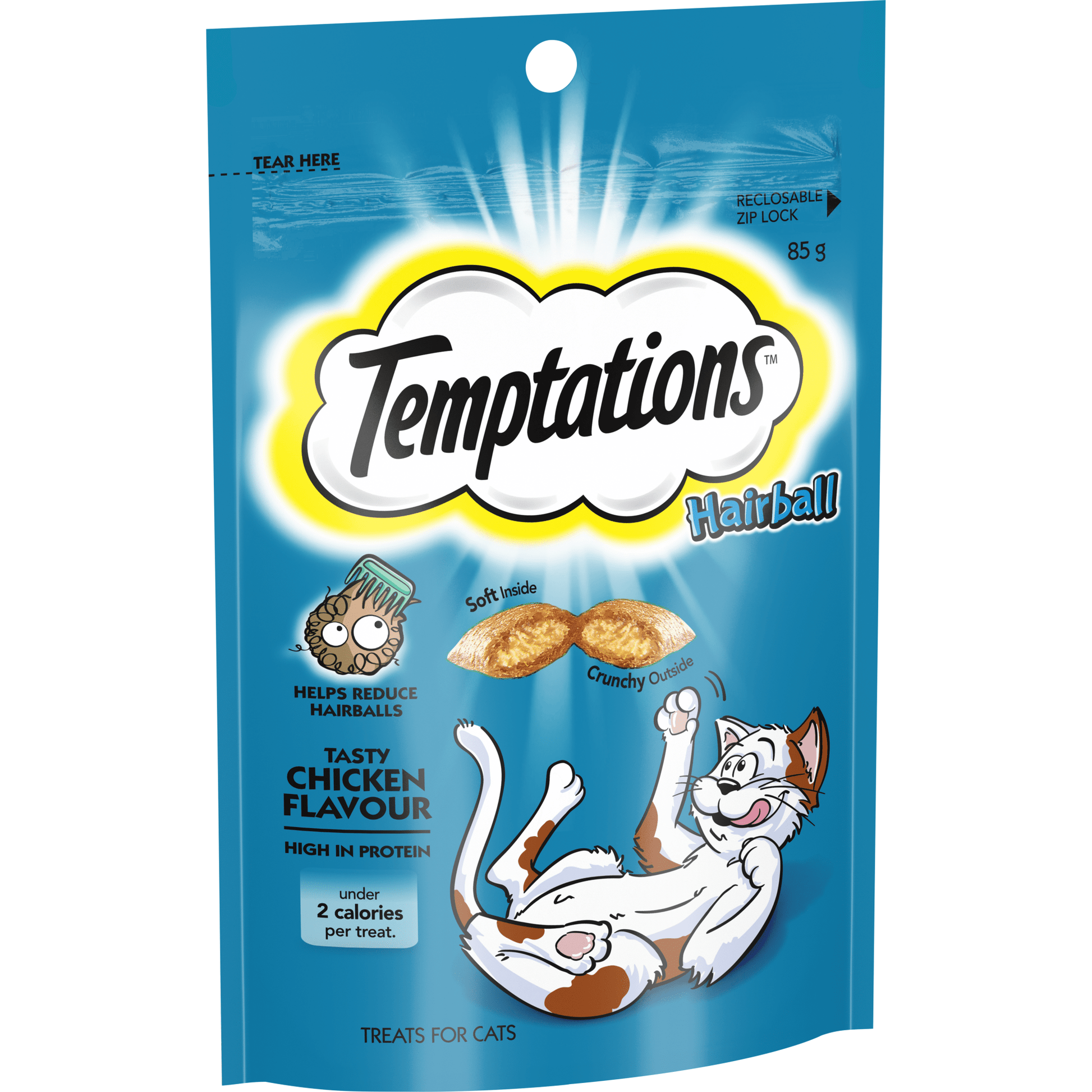 Temptations Hairball Cat Treats 85g - Woonona Petfoods