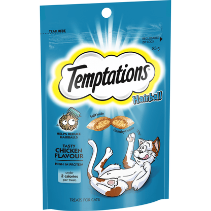 Temptations Hairball Cat Treats 85g - Woonona Petfoods