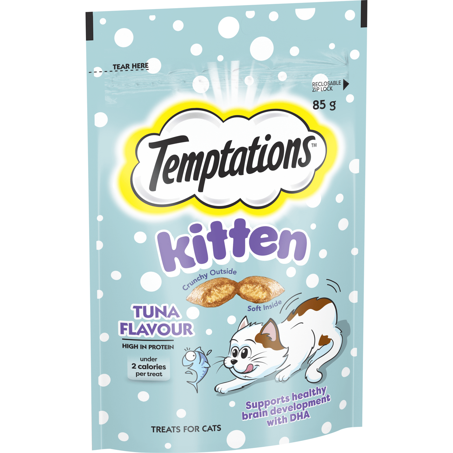 Temptations Kitten Cat Treats Tuna 85g - Woonona Petfoods