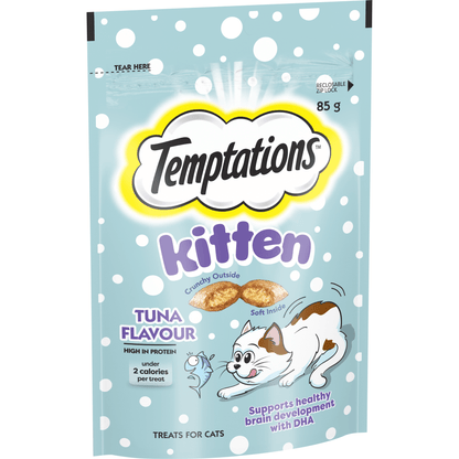 Temptations Kitten Cat Treats Tuna 85g - Woonona Petfoods