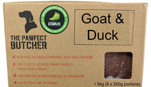 The Pawfect Butcher Goat and Duck Blend 6 x 250g - Woonona Petfoods