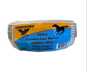 Thunderbird Conductive Horse Sighter Wire 200m - Woonona Petfood & Produce