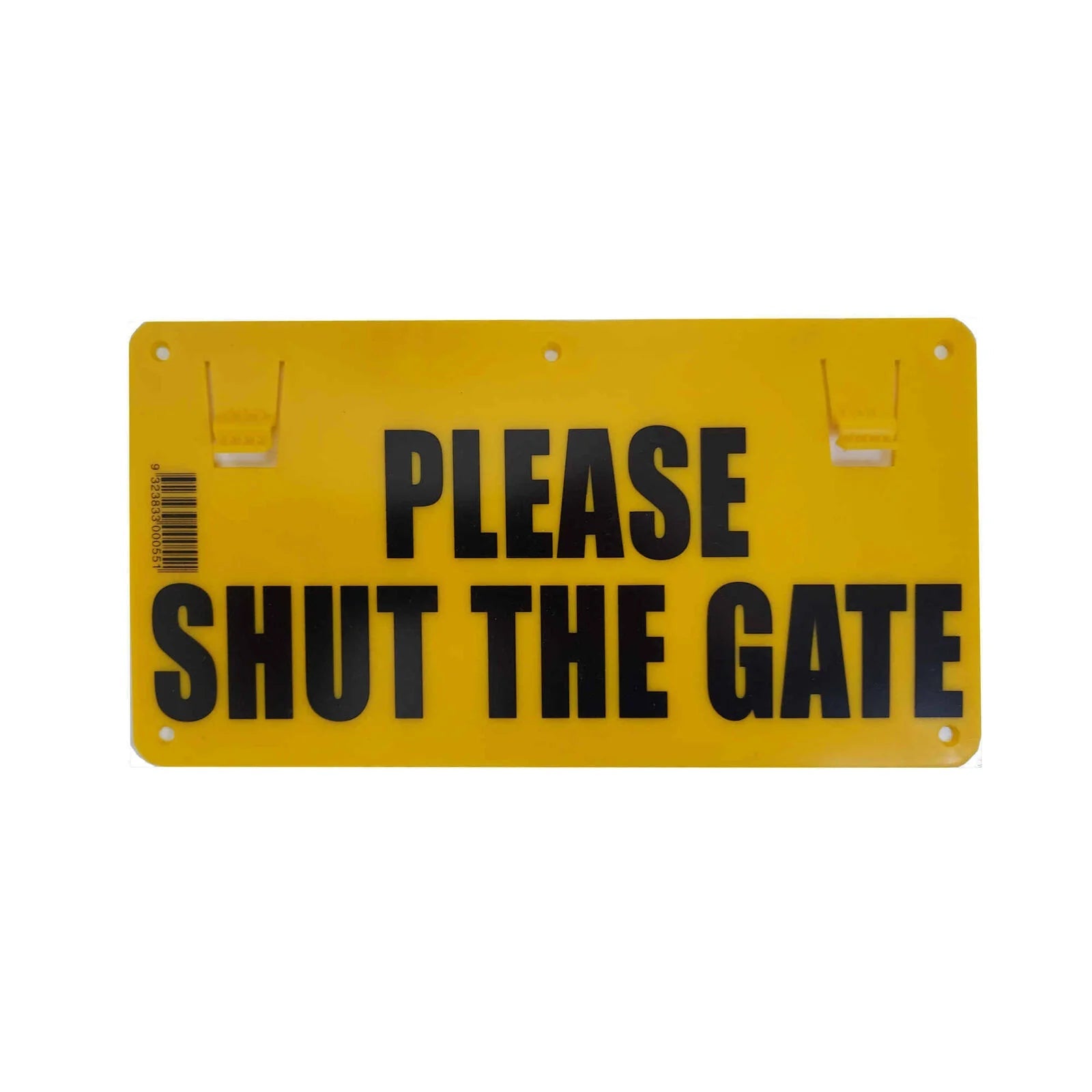 Thunderbird Sign Shut The Gate - Woonona Petfoods