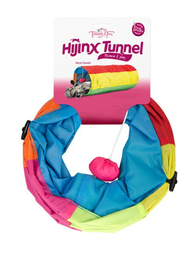 Trouble & Trix Cat Toy HiJinx Tunnel - Woonona Petfood & Produce