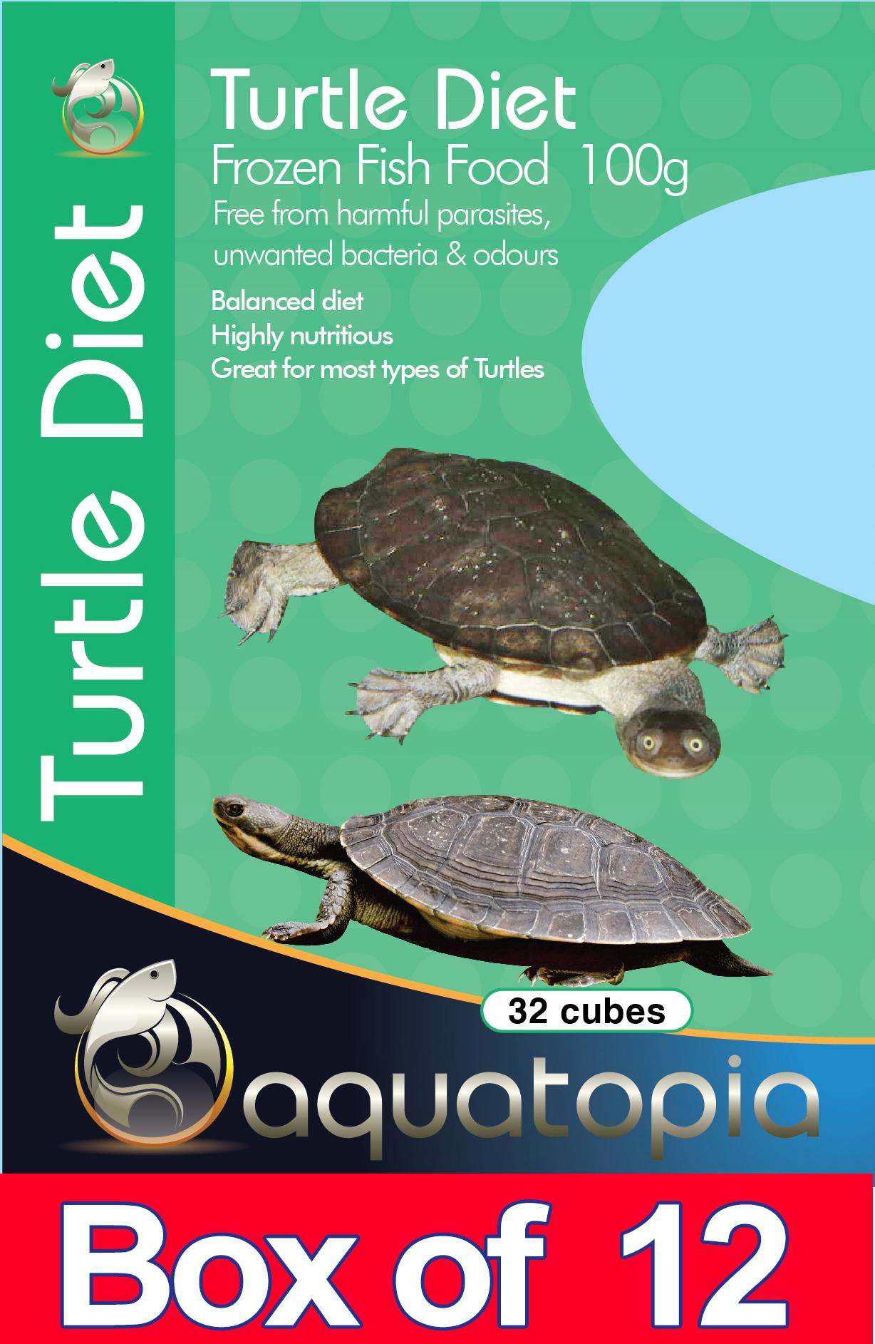 Turtle Diet Aquatopia 100g - Woonona Petfoods