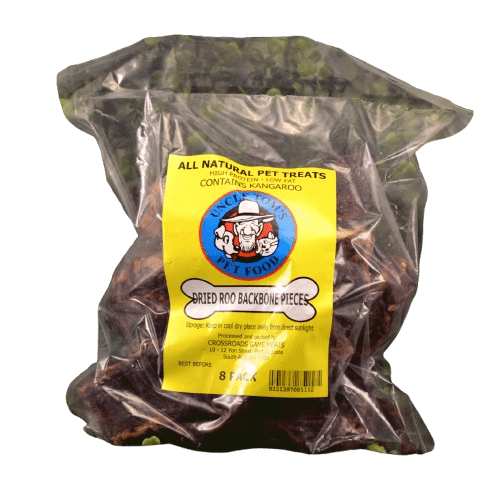Uncle Toms Dried Roo Backbones - Woonona Petfoods