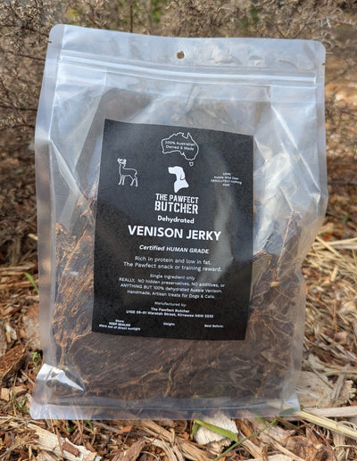 The Pawfect Butcher Venison Jerky 100g