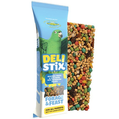 Vetafarm Deli Stix Forage & Feast 100g - Woonona Petfood & Produce