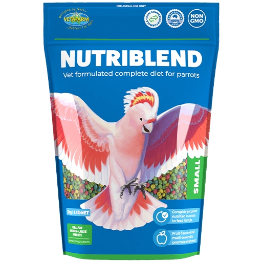 Vetafarm Nutriblend Small Pellets - Woonona Petfoods