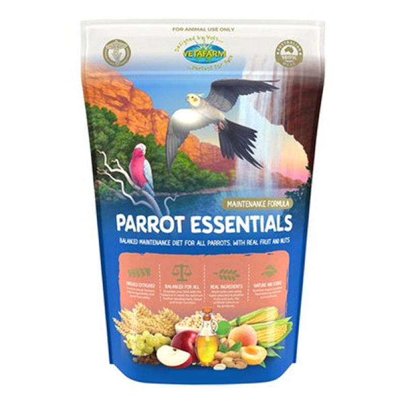 Vetafarm Parrot Essentials Pellets - Woonona Petfoods