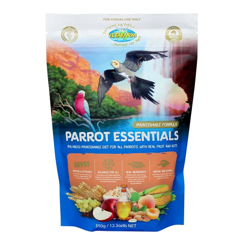 Vetafarm Parrot Essentials Pellets - Woonona Petfoods