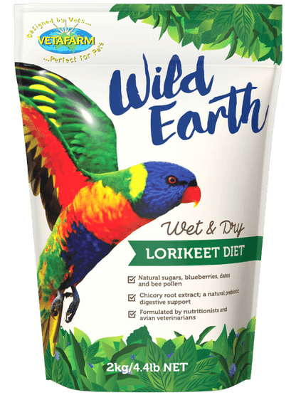 Vetafarm Wild Earth Lorikeet Diet - Woonona Petfoods