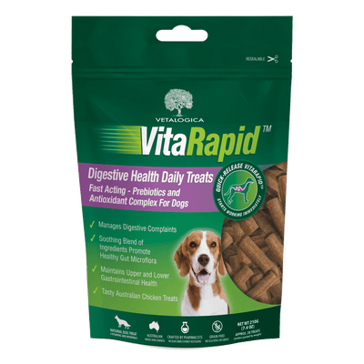Vetalogica VitaRapid Digestive Treats for Dogs 210g