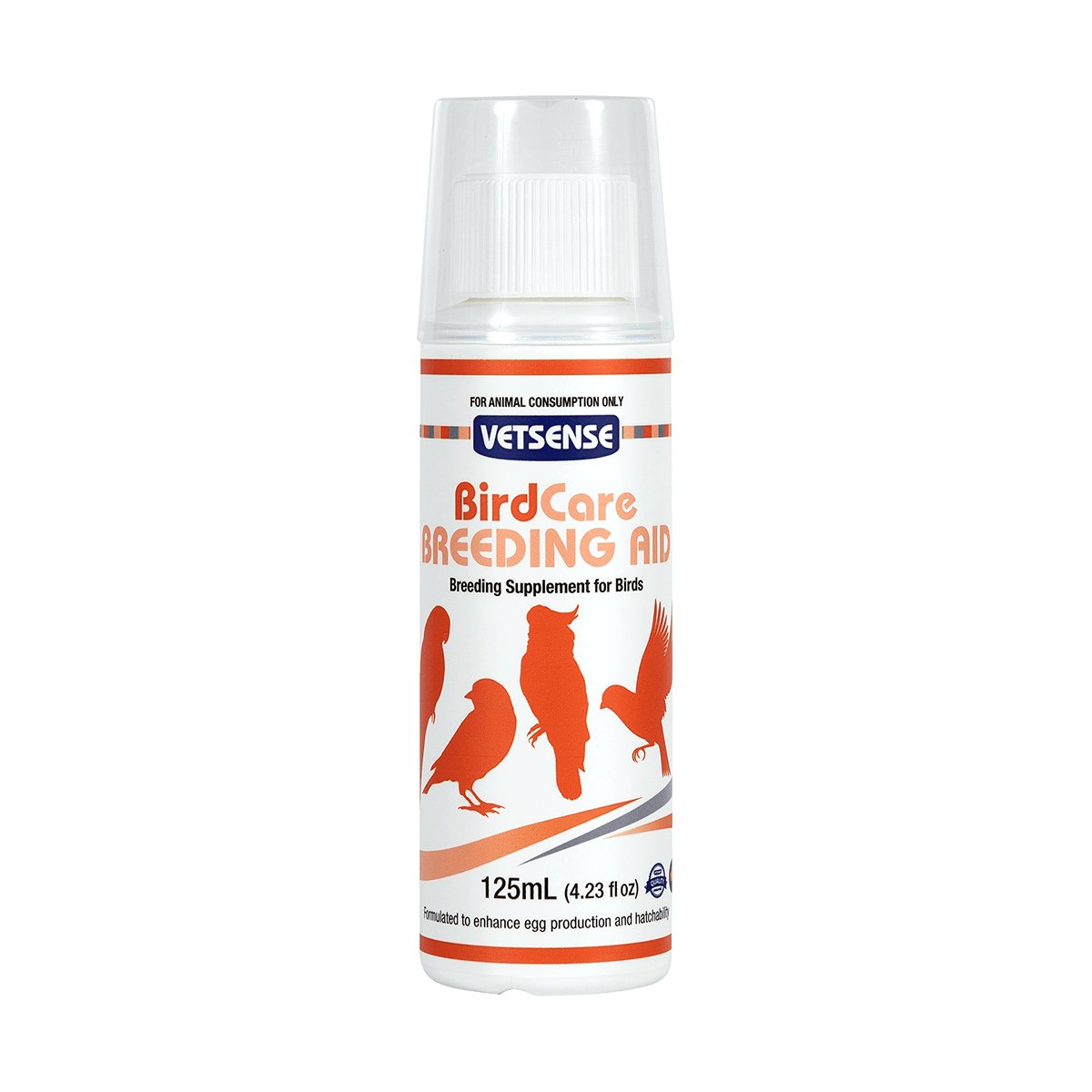 Vetsense Bird Care Breeding Aid 125ml - Woonona Petfood & Produce