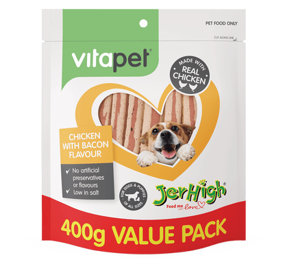 Vitapet Jerhigh Bacon & Chicken - Woonona Petfoods