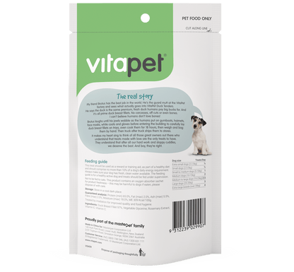Vitapet Jerhigh Duck Tenders 100g - Woonona Petfood & Produce