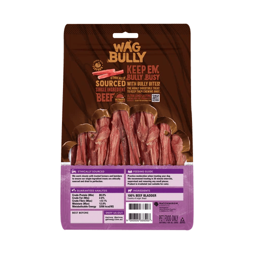 WAG Bully Bites 200g - Woonona Petfood & Produce