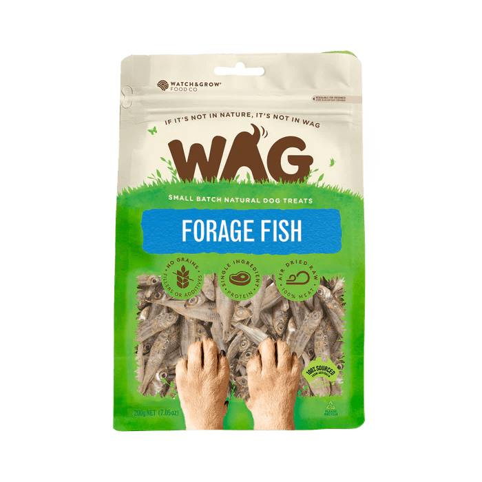 WAG Forage Fish 200g - Woonona Petfood & Produce