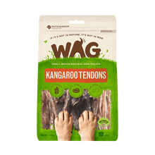 WAG Kangaroo Tendon Caps 200g - Woonona Petfood & Produce