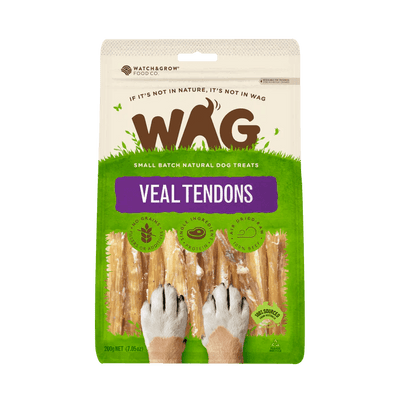 WAG Veal Tendons 200g - Woonona Petfood & Produce