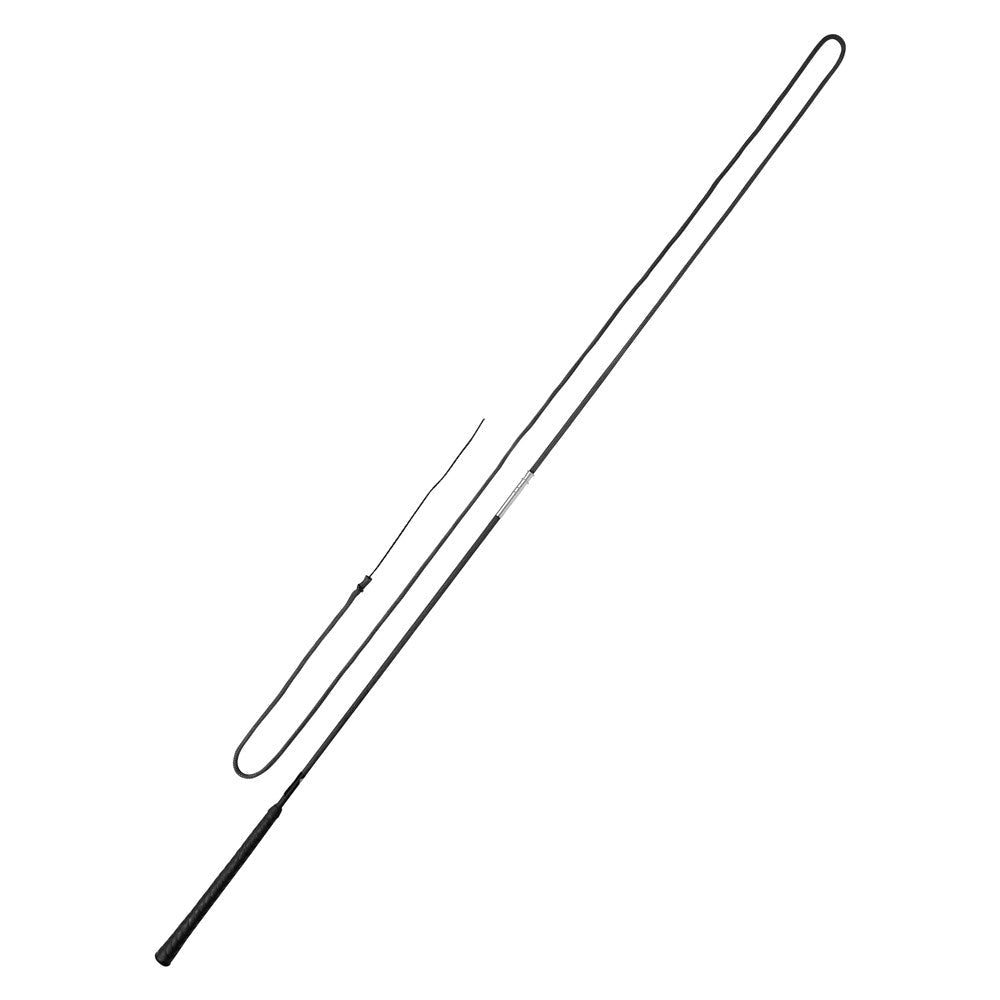 Whip 2 Piece Lunge Whip Black 160cm - Woonona Petfoods