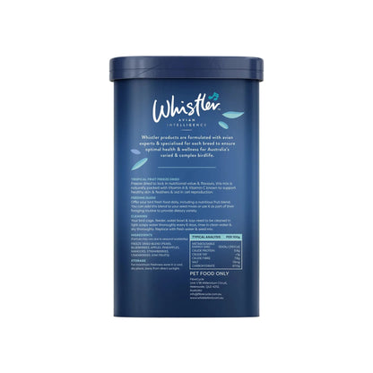 Whistler Freezed Dried Parrot Treat 90g - Woonona Petfoods