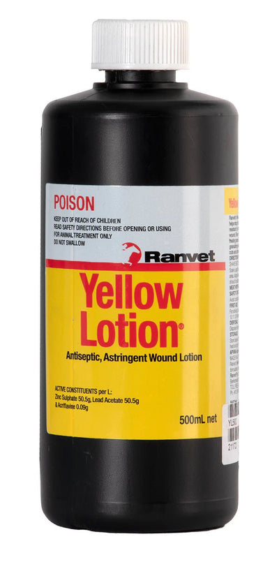 Yellow Lotion 500ml Pump Pack - Woonona Petfood & Produce