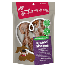 Yours Droolly Animal Shapes Variety Pack filled with Chicken Paste 4Pack - Woonona Petfoods