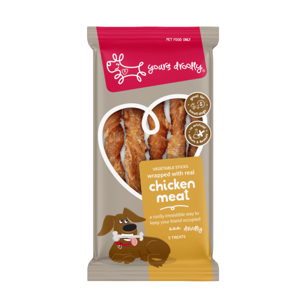 Yours Droolly Chicken Wrap Sticks - Woonona Petfoods