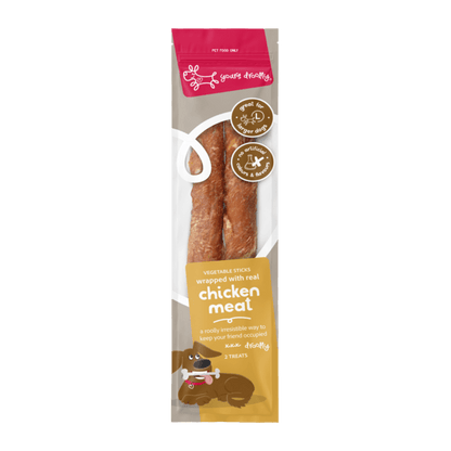 Yours Droolly Chicken Wrap Sticks - Woonona Petfoods