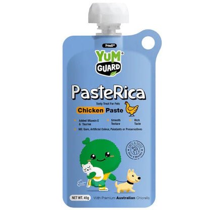 YumGuard Paste Rica Chicken Dog & Cat Treat 45g - Woonona Petfoods