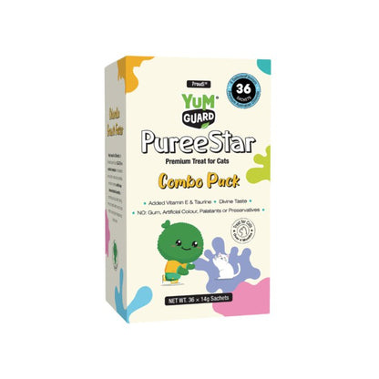 YumGuard Puree Star Combo Pack 504g - Woonona Petfoods