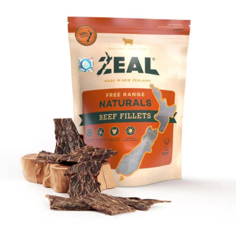 Zeal Beef Fillets 125g - Woonona Petfood & Produce