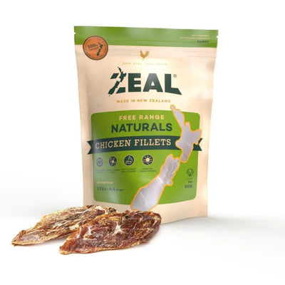 Zeal Chicken Fillets 125g - Woonona Petfood & Produce