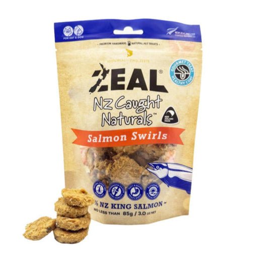 Zeal Freeze Dried Treats Salmon Swirls 70g - Woonona Petfood & Produce