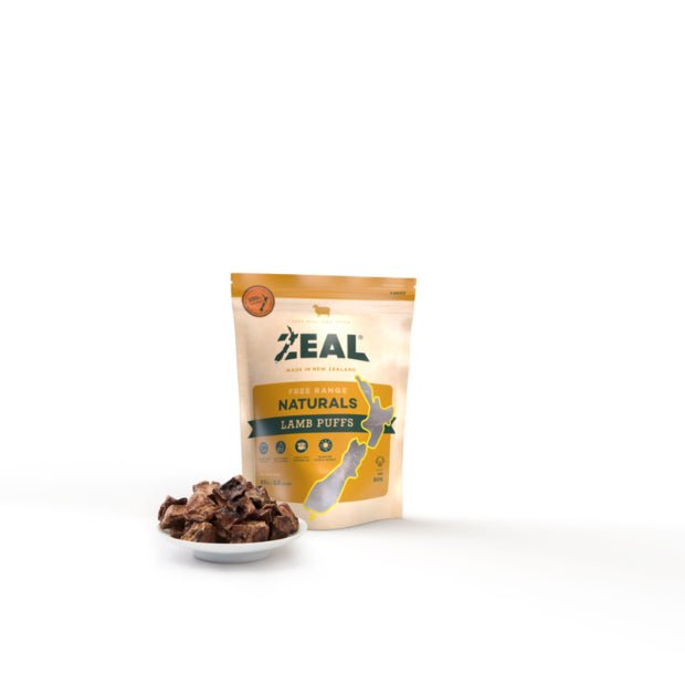 Zeal Lamb Puffs 85g - Woonona Petfood & Produce