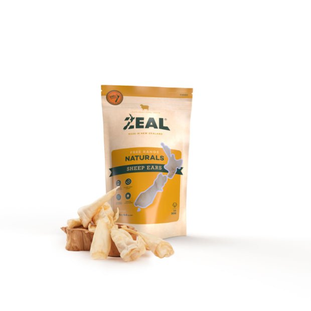 Zeal Sheep Ears 125g - Woonona Petfood & Produce