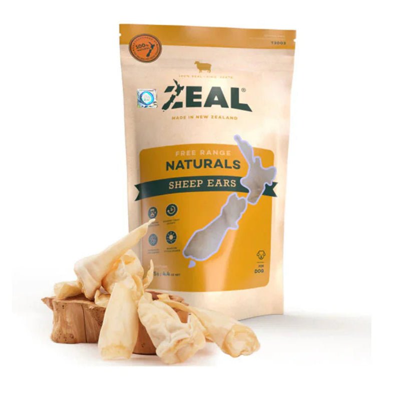 Zeal Sheep Ears 125g - Woonona Petfood & Produce