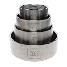 ZEEZ Signature Collection Stainless Steel Classic Pet Bowl - Woonona Petfoods