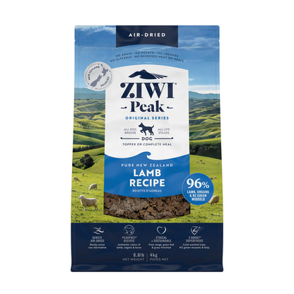 Ziwi Peak Air Dried Dry Dog Food Lamb - Woonona Petfoods