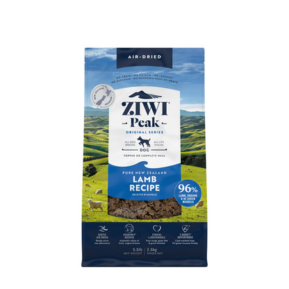 Ziwi Peak Air Dried Dry Dog Food Lamb - Woonona Petfoods