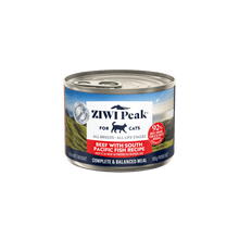 Ziwi Peak Wet Cat Food Beef with South Pacific Fish 185g x 12 - Woonona Petfoods