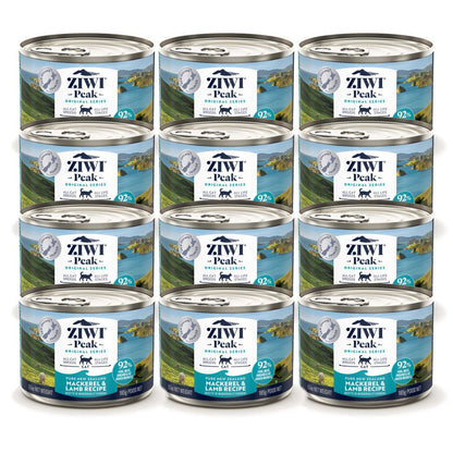 Ziwi Peak Wet Cat Food Mackerel and Lamb - Woonona Petfoods