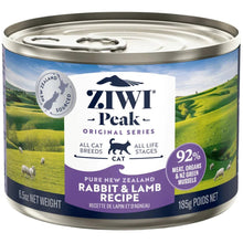 Ziwi Peak Wet Cat Food Rabbit & Lamb 185g - Woonona Petfoods