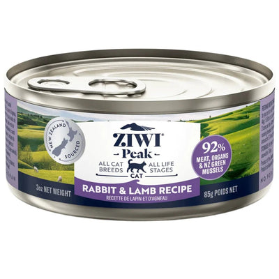 Ziwi Peak Wet Cat Food Rabbit & Lamb 85g - Woonona Petfoods