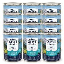Ziwi Peak Wet Dog Food Mackerel & Lamb 12x390g - Woonona Petfoods