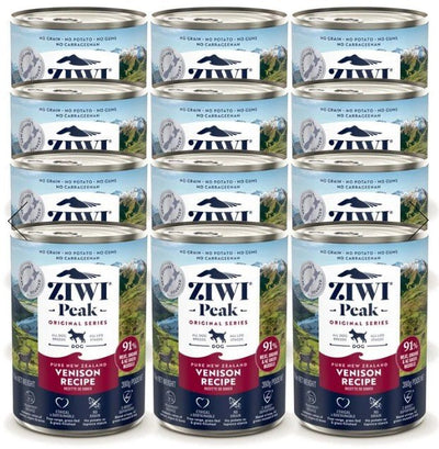 Ziwi Peak Wet Dog Food Venison Dog 12x390g - Woonona Petfoods