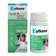 Zylkene Calming Supplement For Medium Dogs 10 - 30kg 30 Capsules - Woonona Petfoods