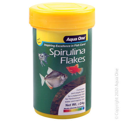 Aqua One Spirulina Flakes