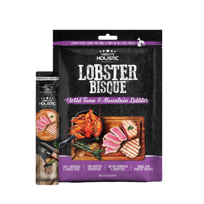 Absolute Holistic Bisque Tuna & Lobstert Treat 60g - Woonona Petfood & Produce